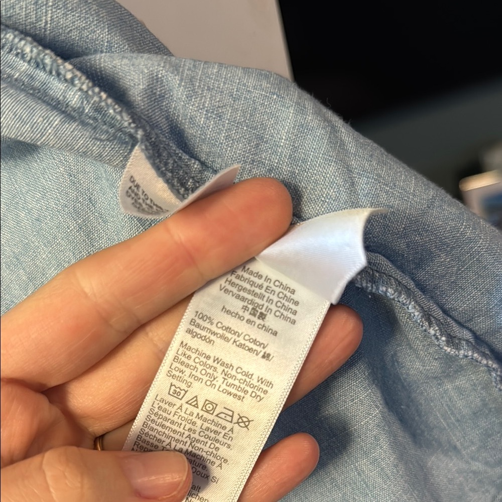 jcrew women’s button up - Picture 3 of 4